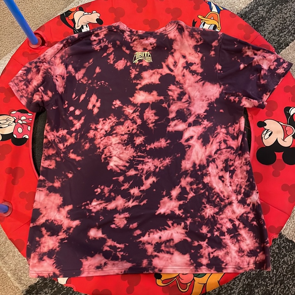 Abita Beer - Custom Tie-Dyed - Purple Haze T-shirt - Upcyle - ONE OF A KIND 🍄‍🟫 - Picture 5 of 11